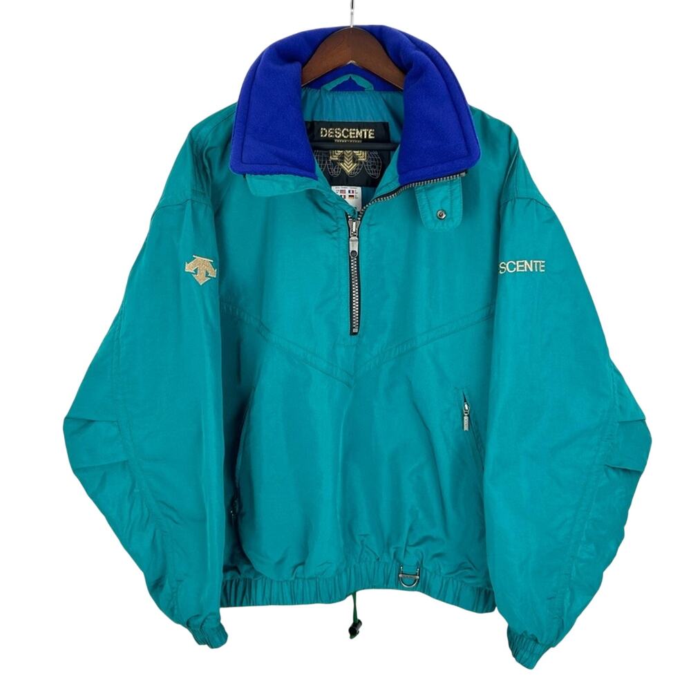 Vintage Descente Snow Ski Jacket Half Zip New with Tags Size Medium
